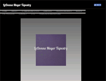 Tablet Screenshot of ladonnamayertapestry.com